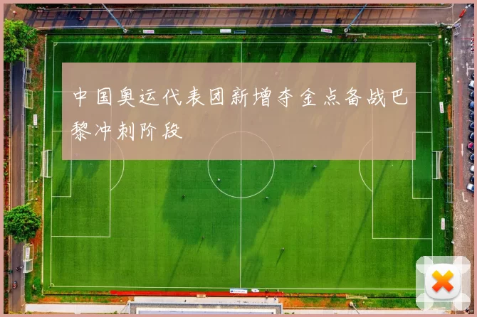 中国奥运代表团新增夺金点备战巴黎冲刺阶段